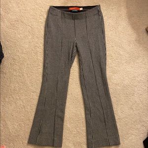 Anthropologie Essential Crop Flare Trousers